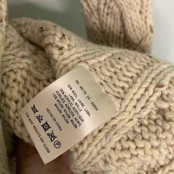 Anthropologie Sleeping On Snow Wool Sweater XS - Picture 4 of 6